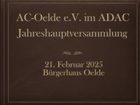 AC-Oelde Hauptversammlung 2024